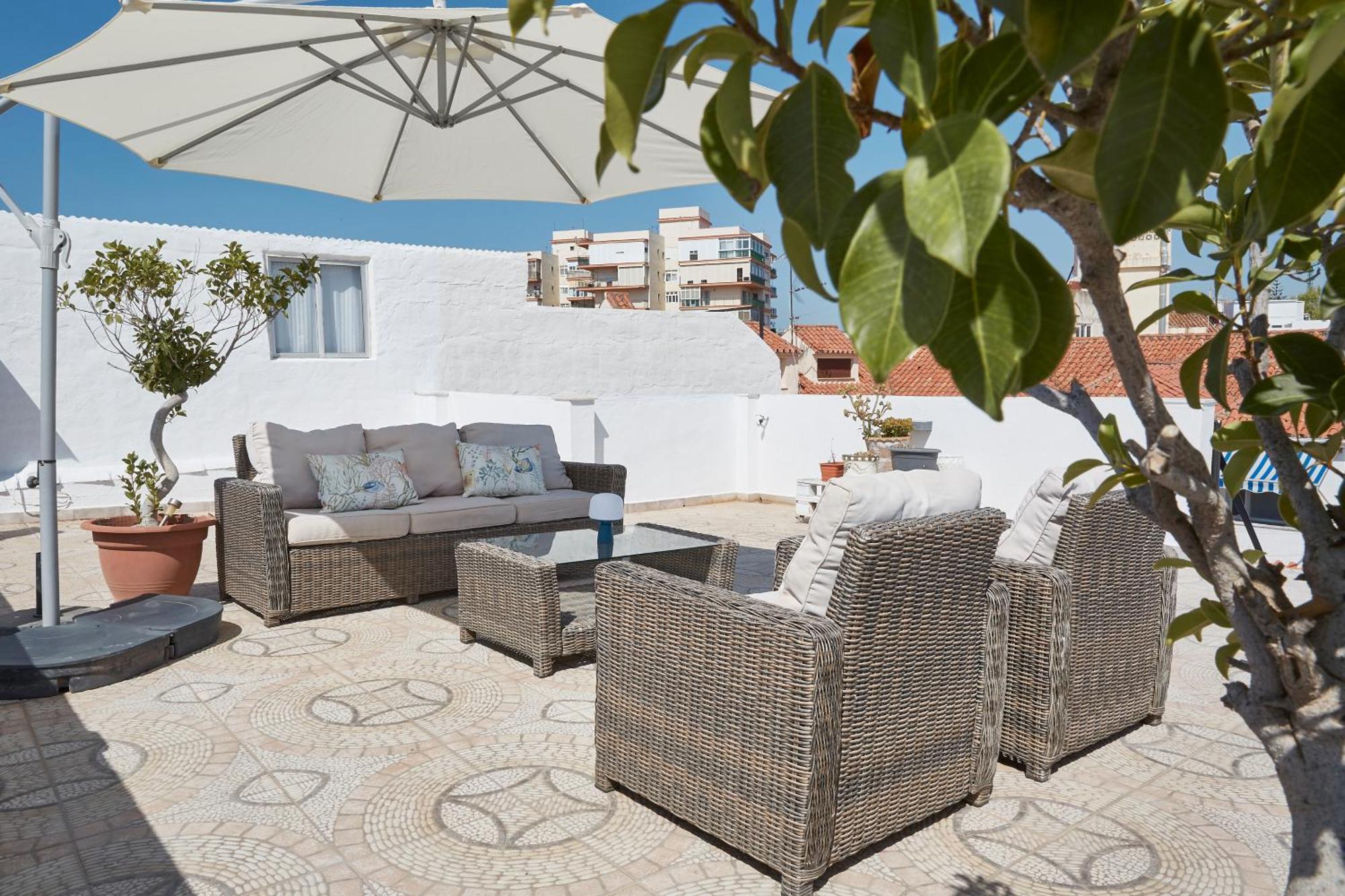 City Center Penthouse With Solarium 2 Minutes From The Beach Fuengirola Esterno foto